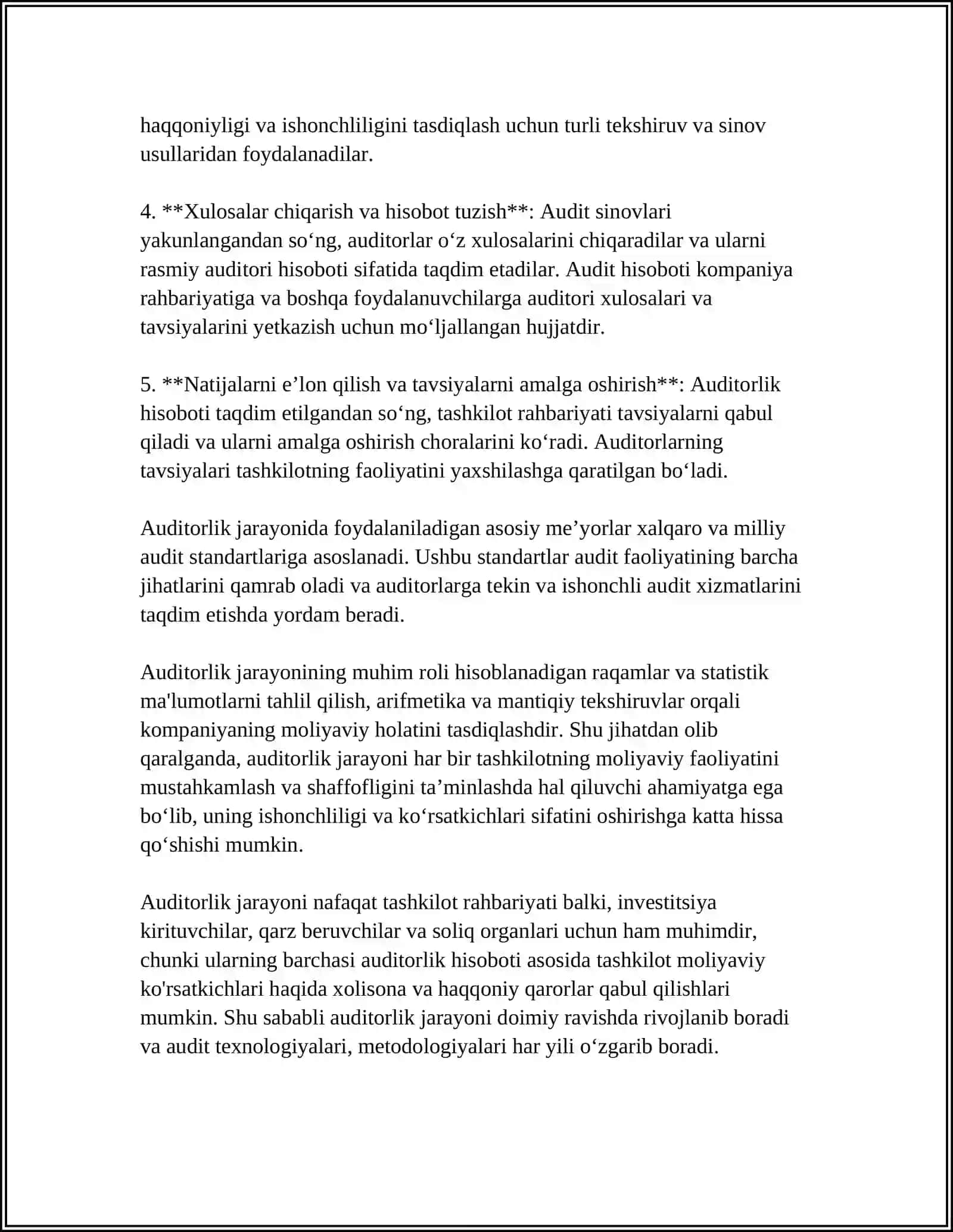 SOLIQ AUDITI VA UNI O'TKAZISH TARTIBI 4