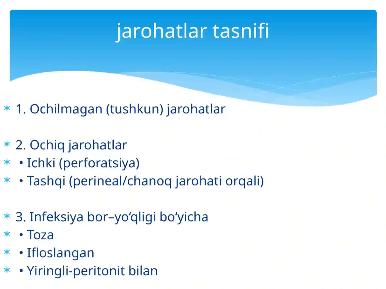Operativ Xirurgiya va Topografik Anatomiya Kafedrasi 4