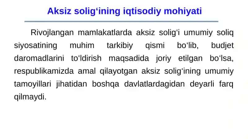 AKSIZSOLIG‘I 4