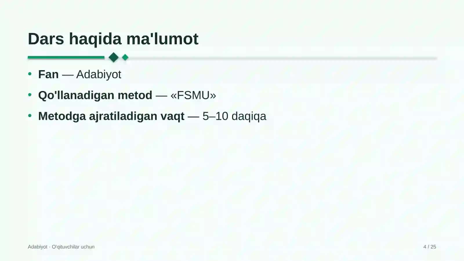 adabiyot darslarida fsmu metodidan foydalanish 3706 4