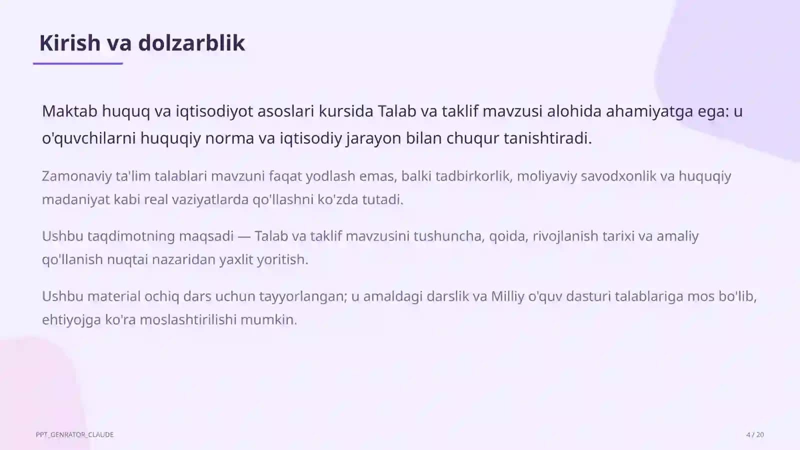 Huquq va iqtisodiyot asoslari (9-11) 4