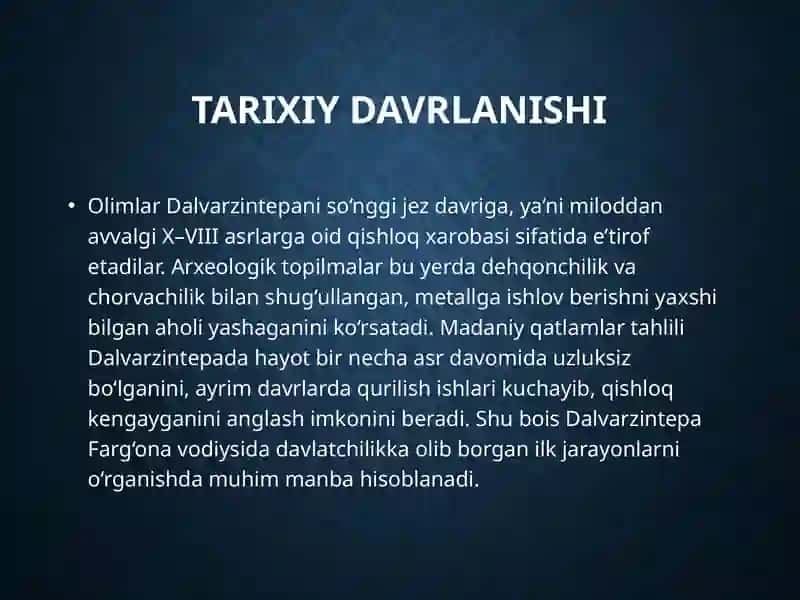 Dalvarzintepa 4