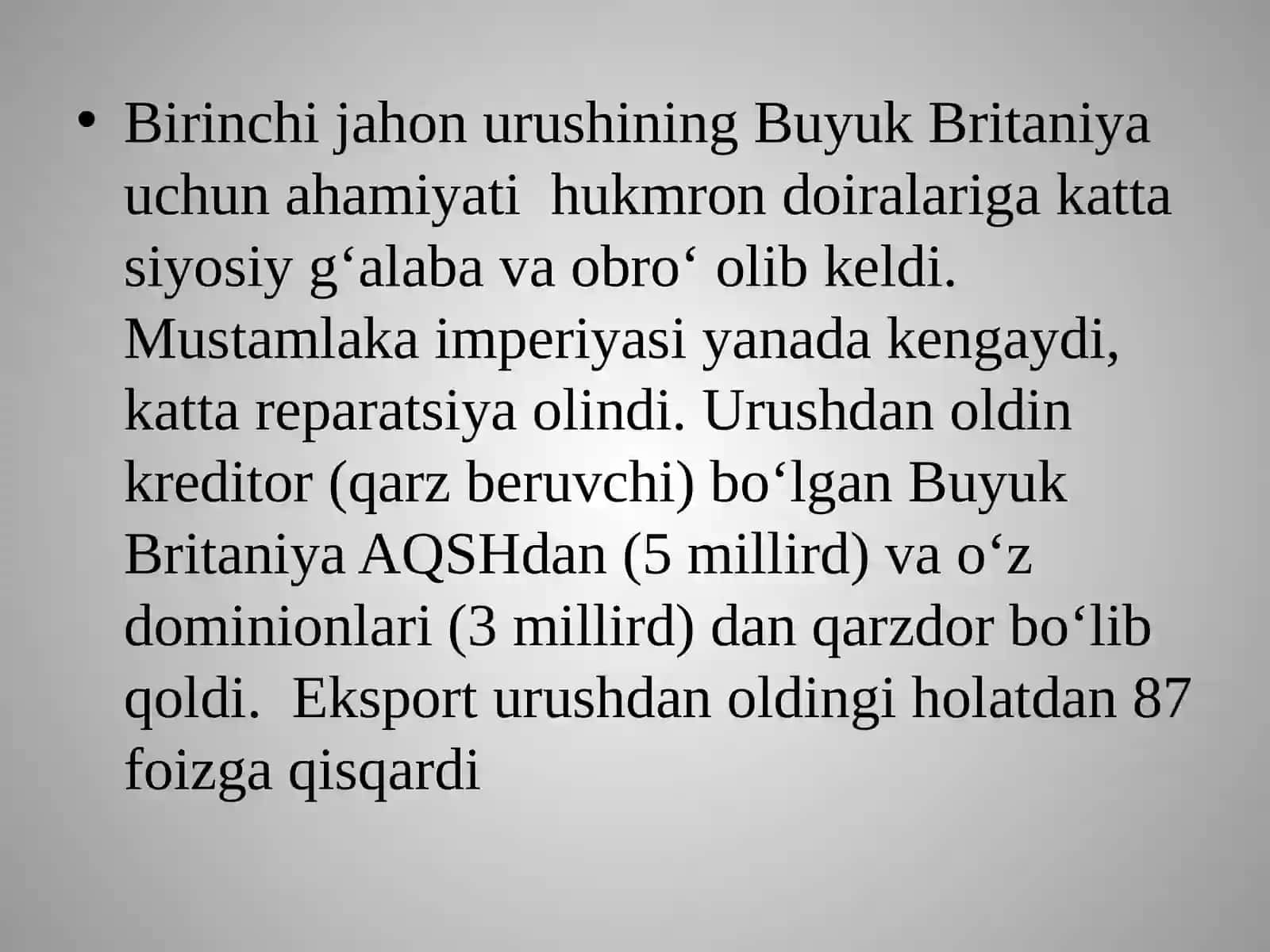 Buyuk Britaniya 1918-1945-yillarda 4