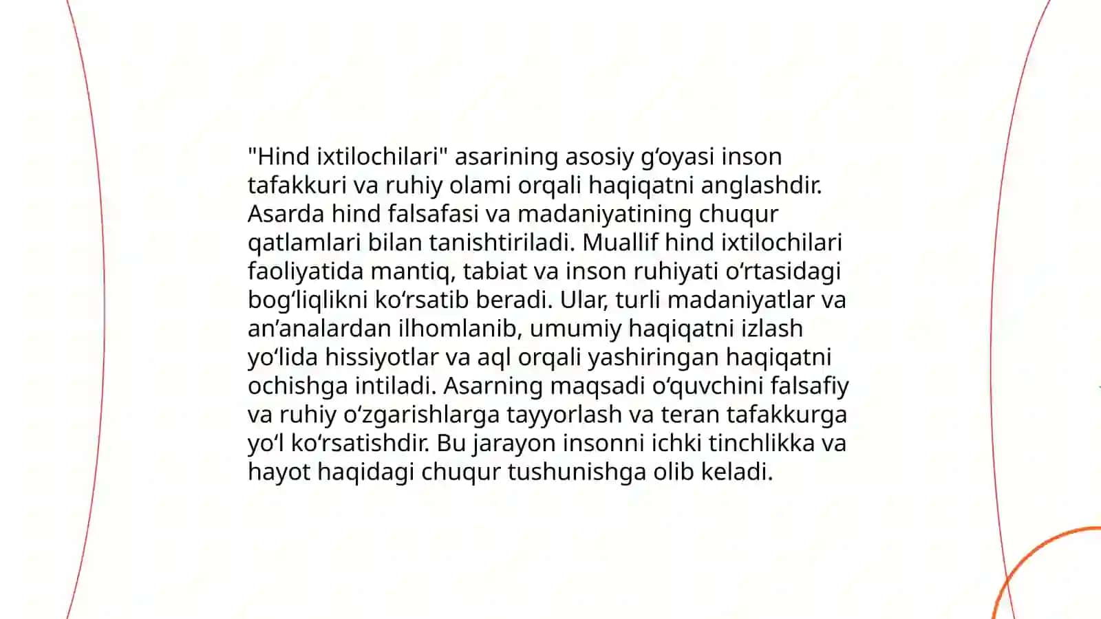 Abdurauf Fitratning "Hind ixtilochilari" asari tahlili 4