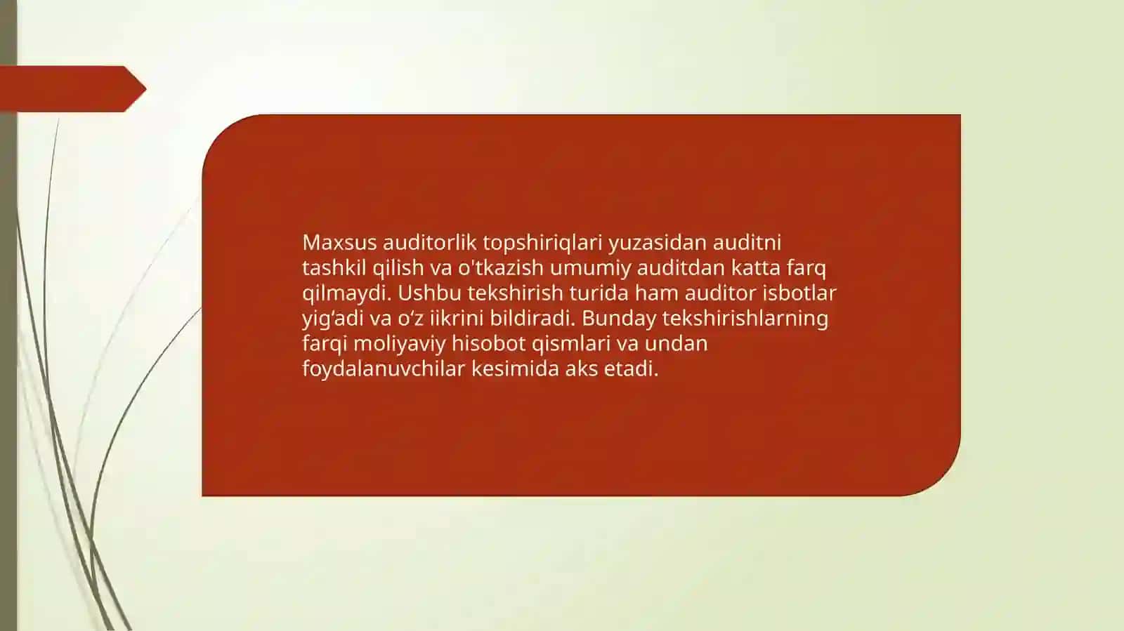 Moliyaviy hisobotlar audit 4