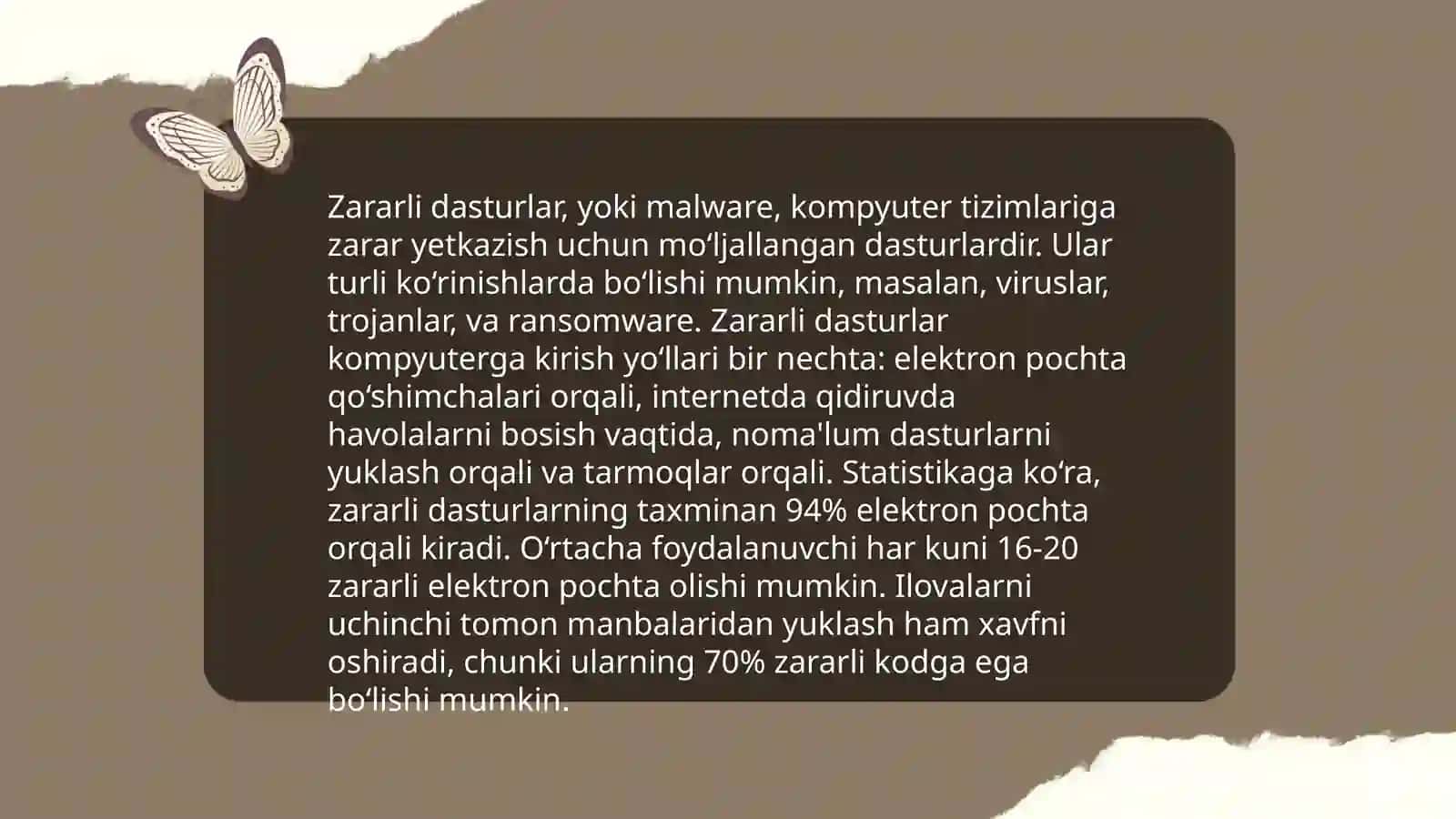 Kompyuter tizimlariga ruxsatsiz kirishlarning yo‘llari 4