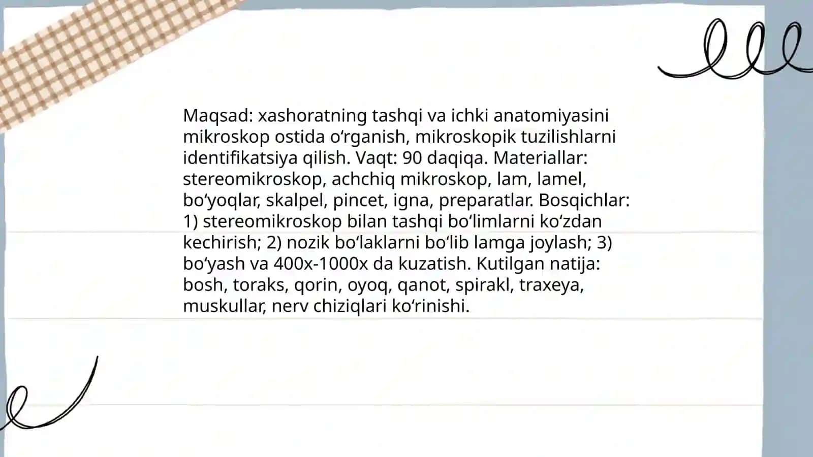 Xashoratlarning hayoti 4