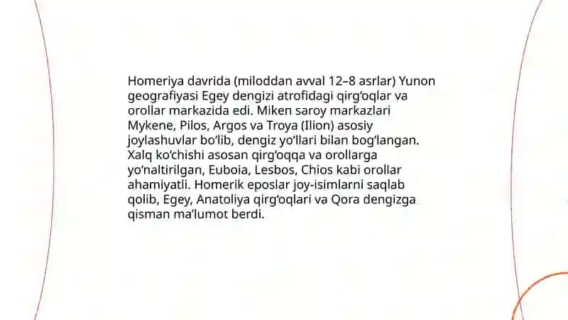 Qadimgi gretsiyada antik davr geografik bilimlarining rivojlanishi 4