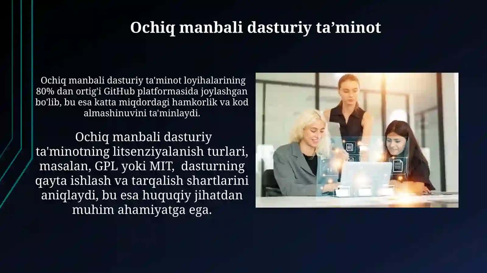 Dasturiy ta'minot biznesi. Asimmetrik biznes modellari 4