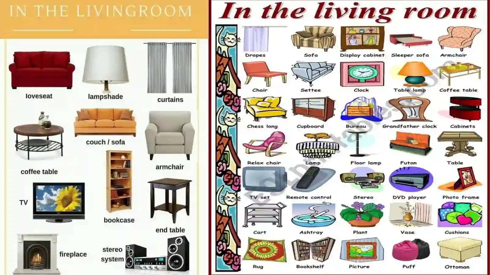 Collocation used for living room 4