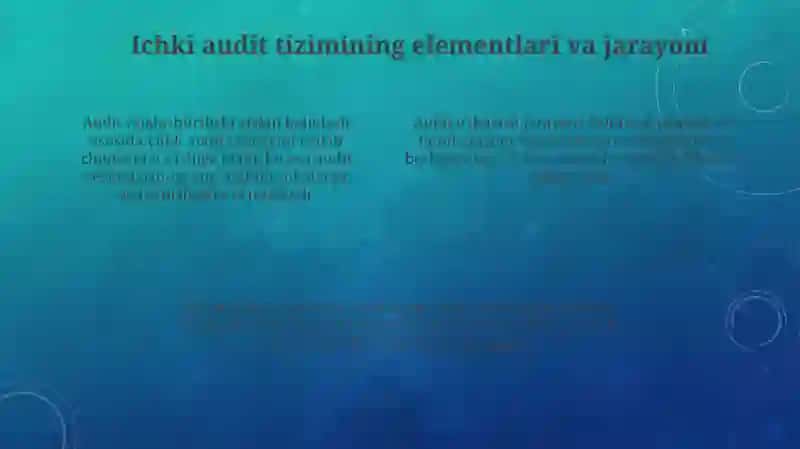 Ichki audit tizimining samaradorlikka ta'siri 4