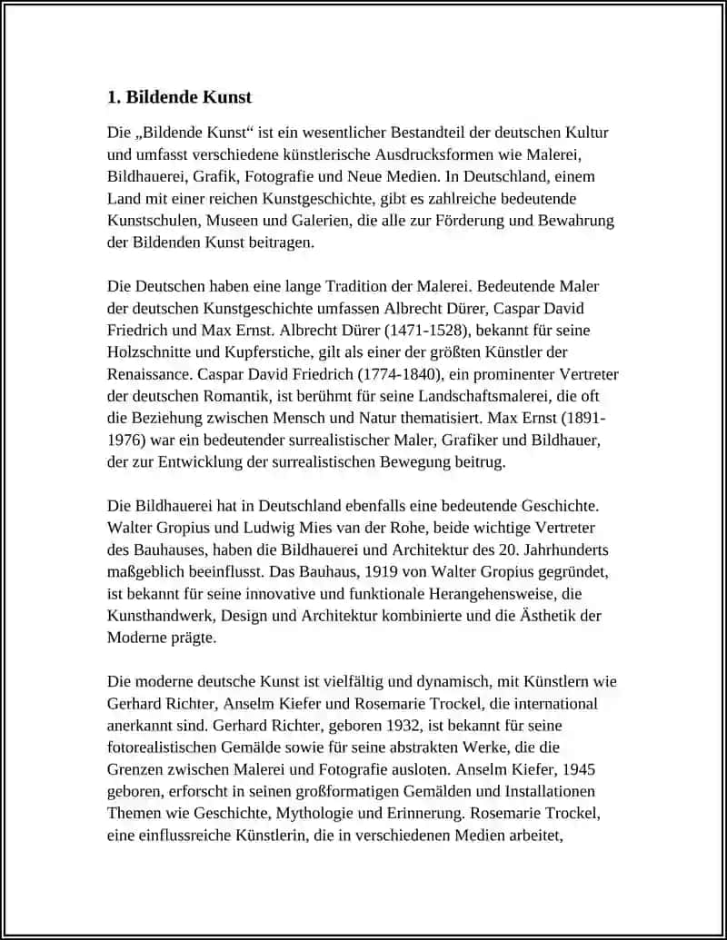 Bildende Kunst 4