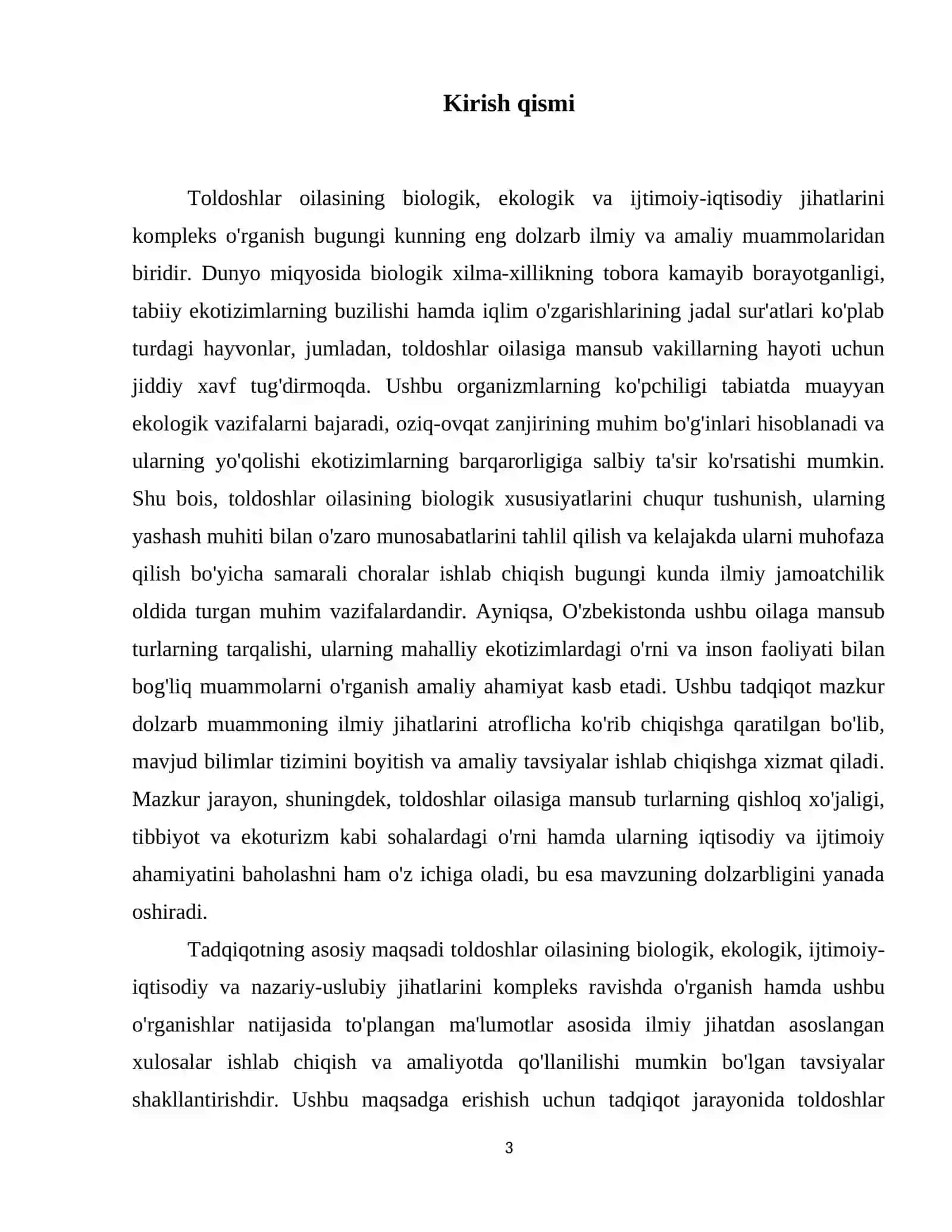 Toldoshlar oilasi 4