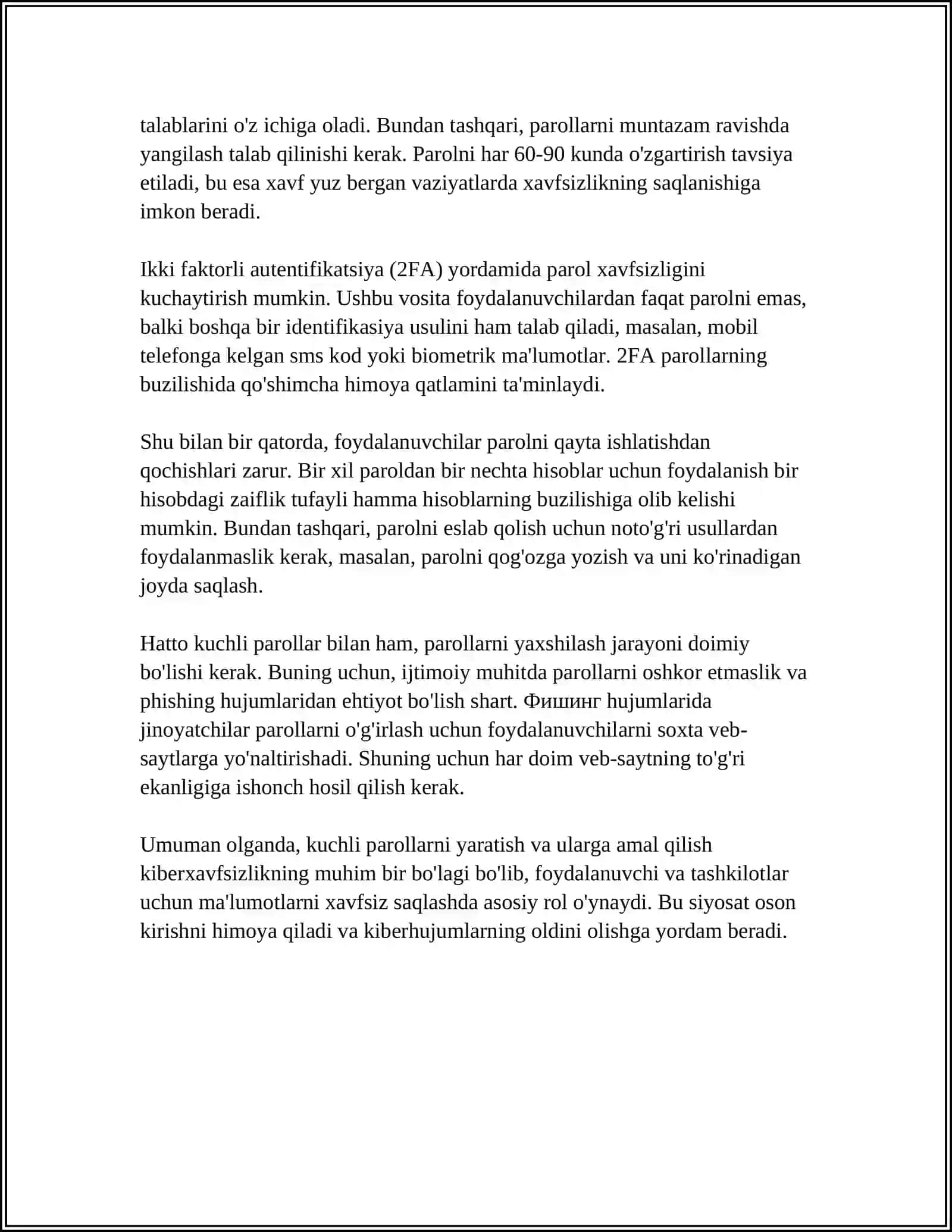 Kiberxavfsizlik va shaxsiy ma’lumotlarni himoya qilish 4