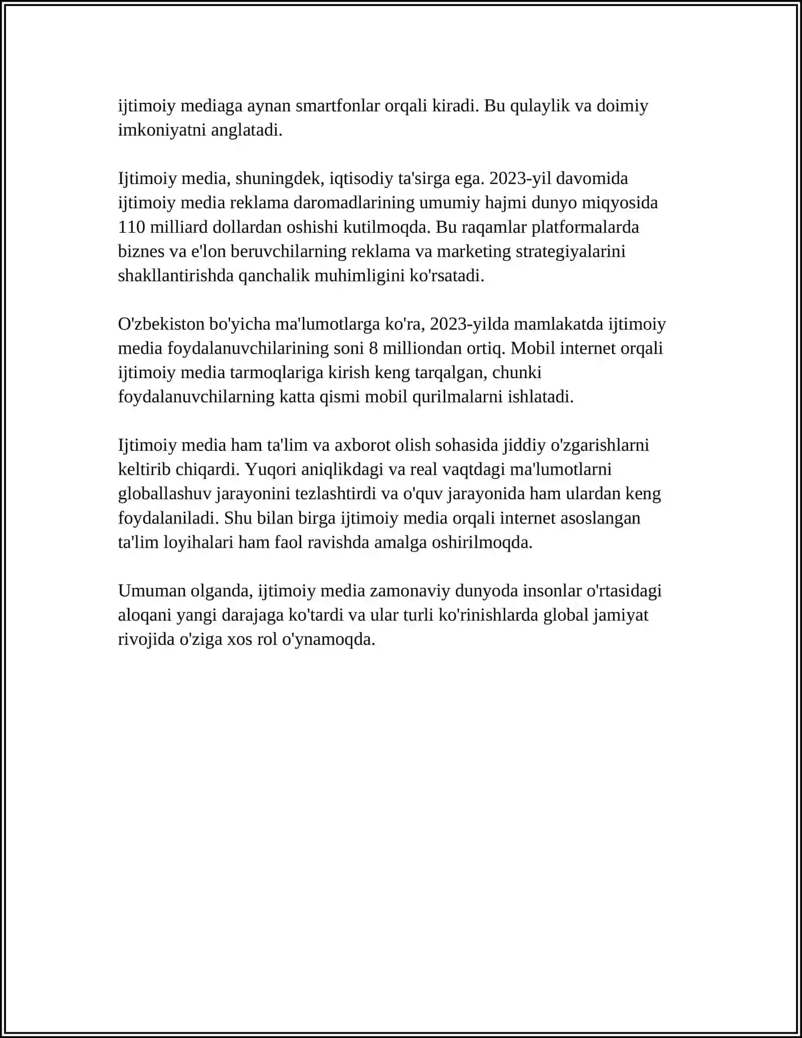 IJTIMOIY MEDIA SHAKLLARI 4