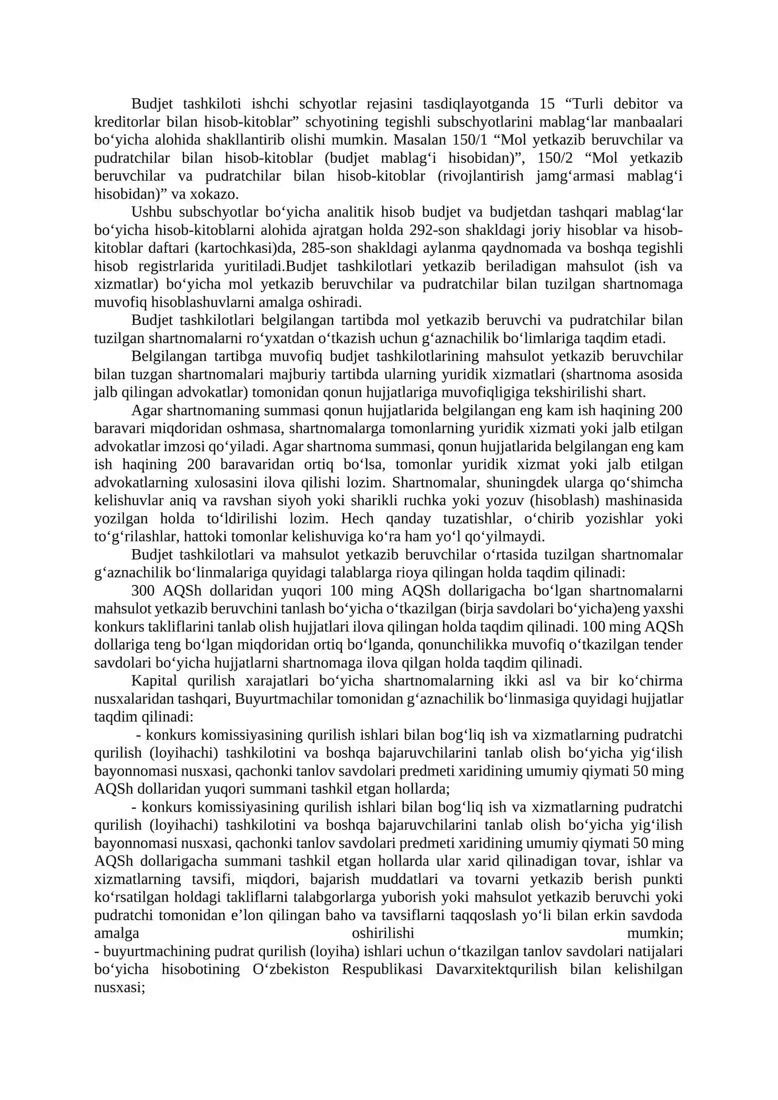 TURLI DEBITOR VA KREDITORLAR BILAN HISOBLASHUVLAR HISOBI 4