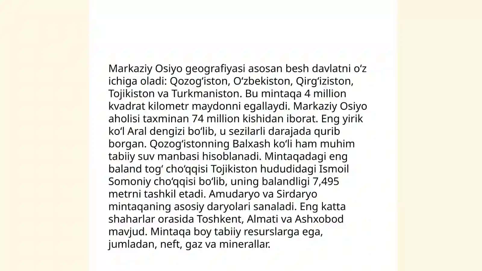 Markaziy Osiyo xalqlarining tarixi 4