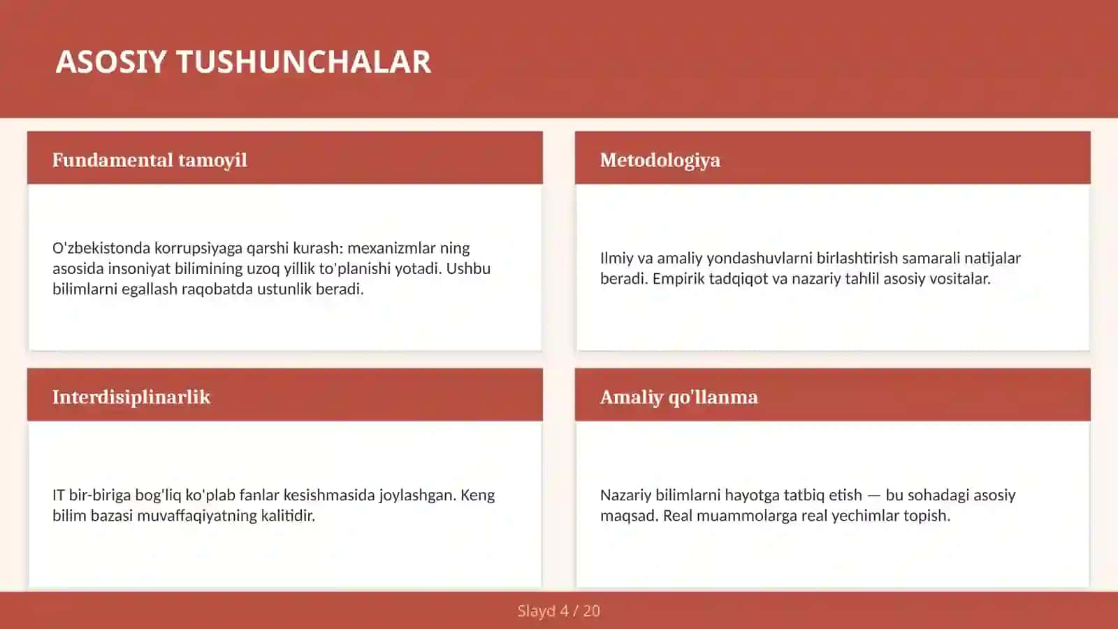O'zbekistonda korrupsiyaga qarshi kurash: mexanizmlar 4