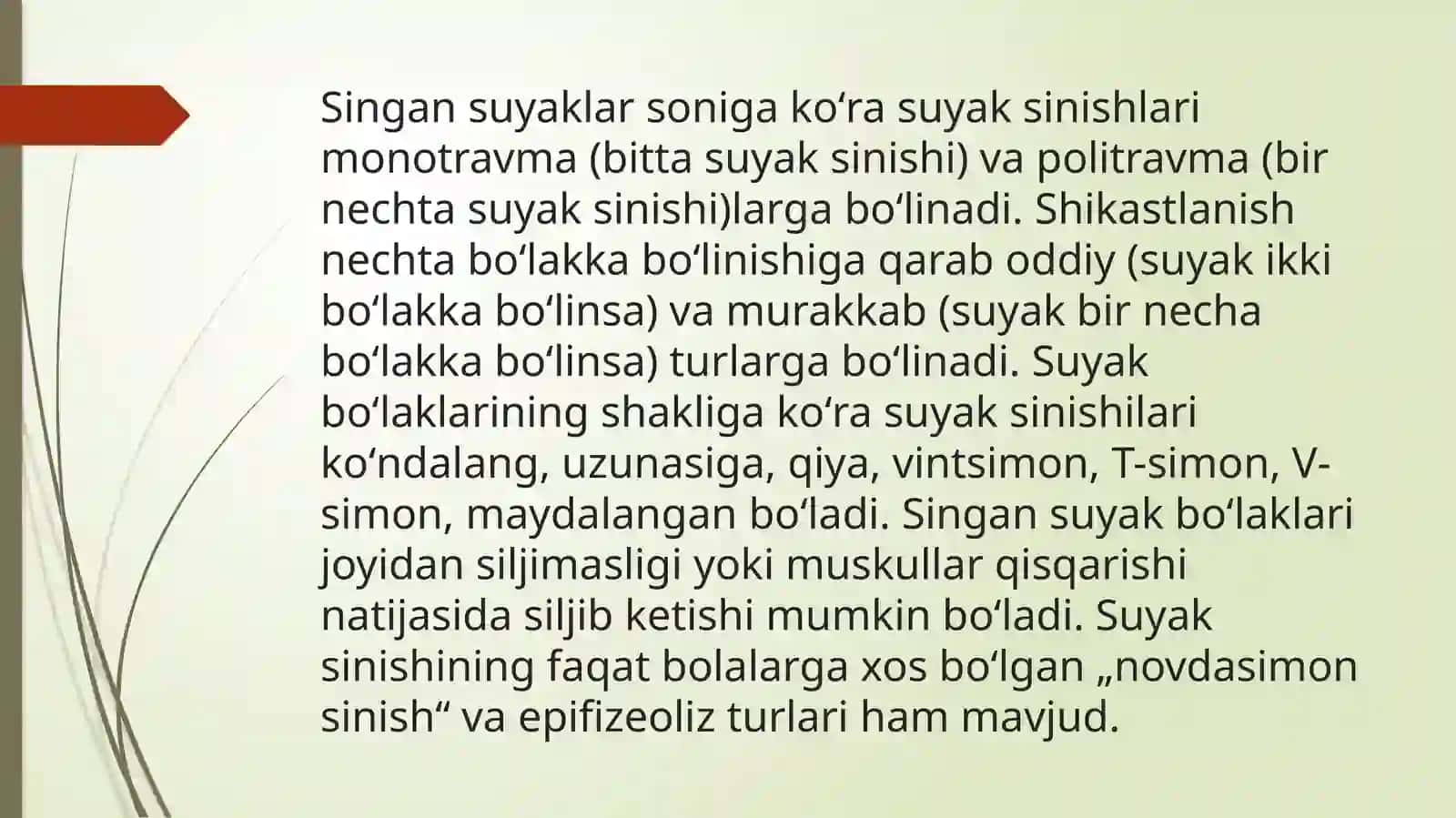 Bolalarda suyak shikastlanishi o’ziga xosligi 4