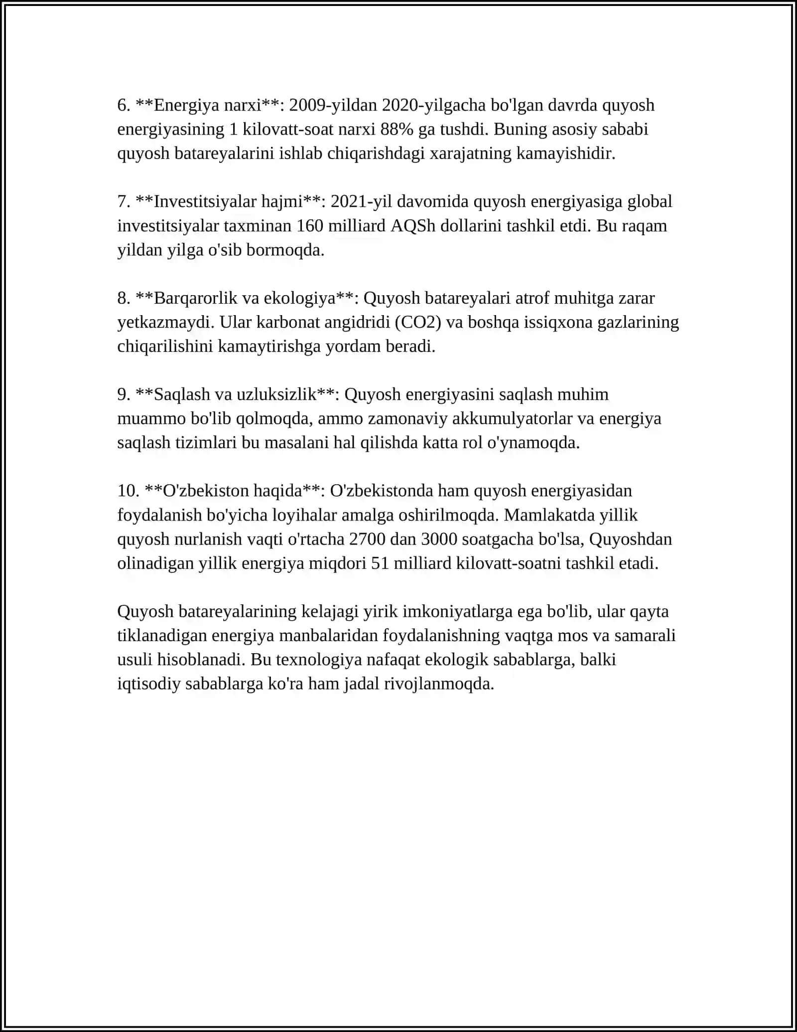 MUSTAQIL ISH Mavzu: SOLIQLAR ULARNING VAZIFALARI TURLARI 4
