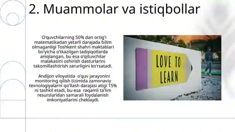 Ta'lim sifatini baholash va nazorat qilish 4