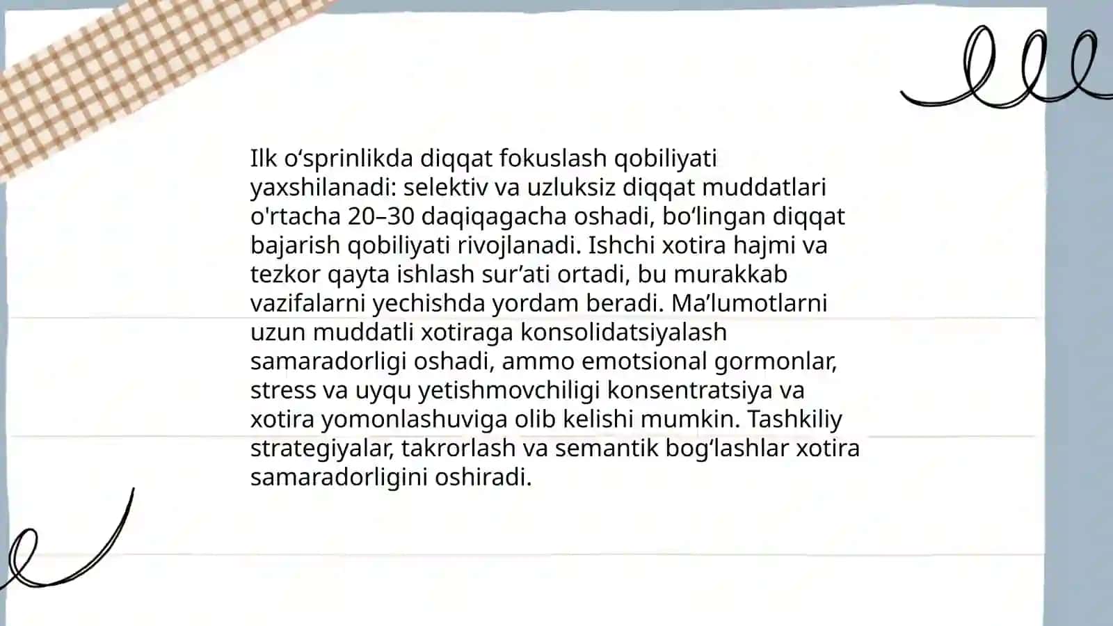 Ilk oʻsprinlik davrida intellektual va emotsional rivojlanish xususiyatlari 4