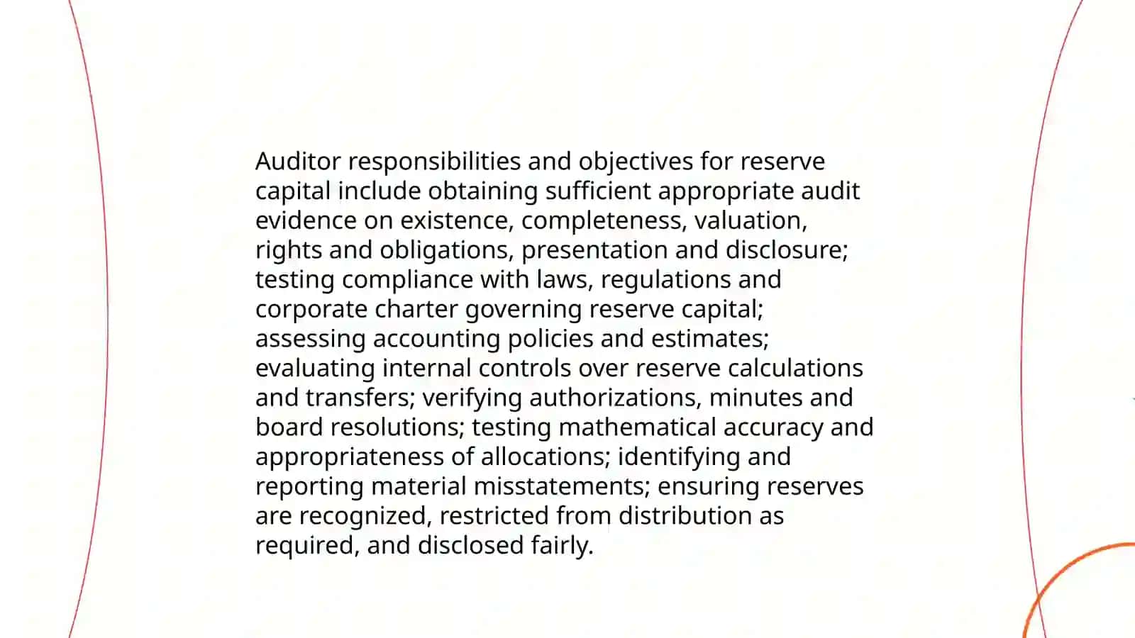 Audit of Reserve Capital 4