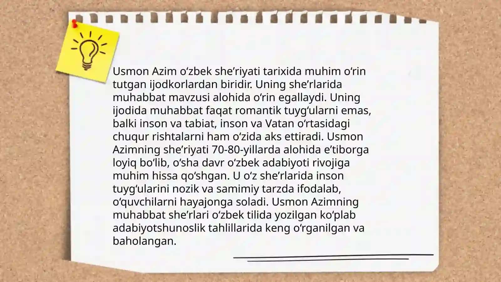Usmon Azim sheʼriyati 4