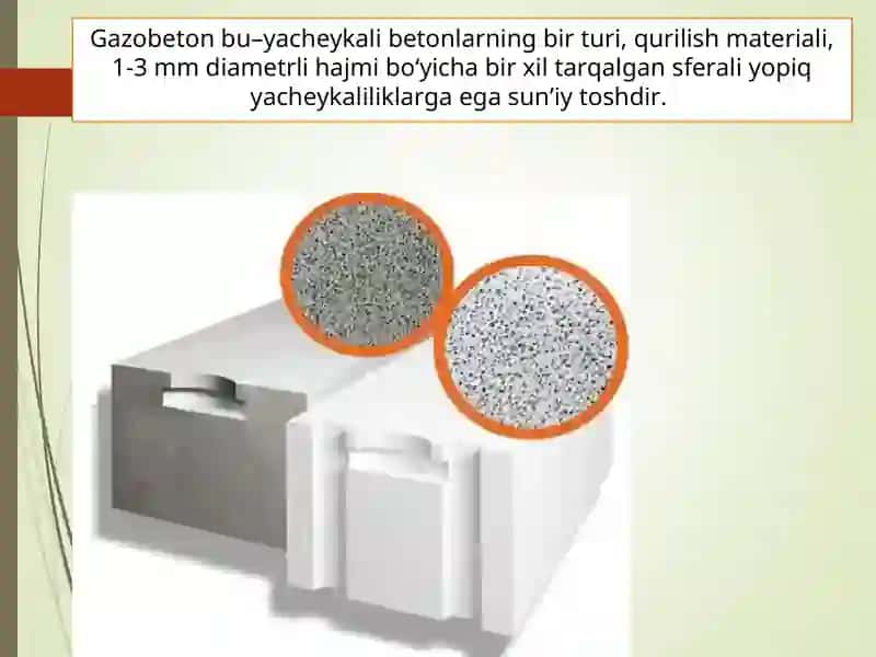 Gazbeton va Ko‘pikbeton Buyumlar Ishlab Chiqarish Texnologiyasi 4