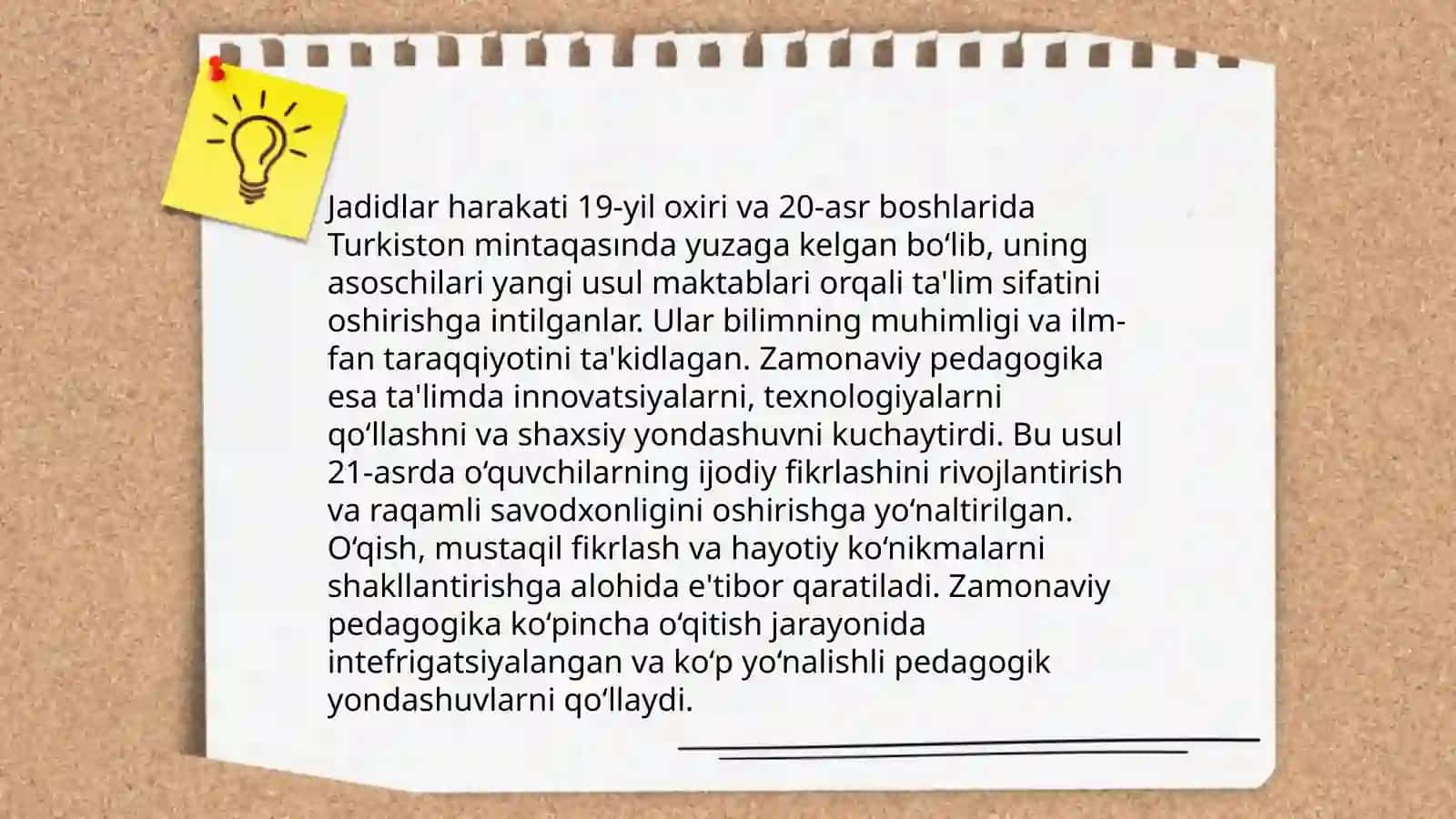 Jadidlarning ta'lim tarbiya texnologiyalari 4