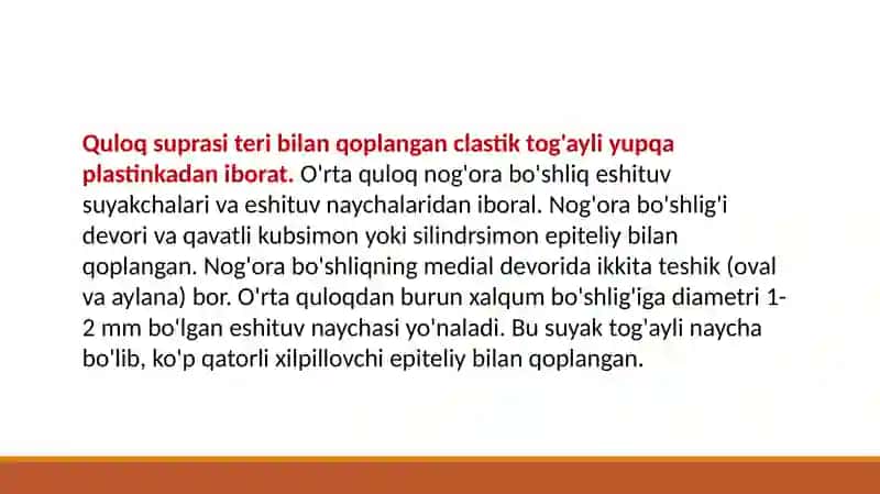 Eshitishning Sitologik mexanizmlari 4