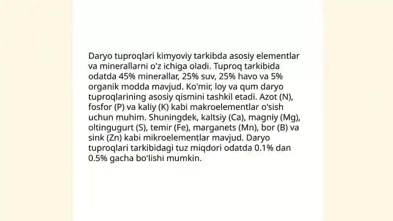Daryo tuproqlari 4