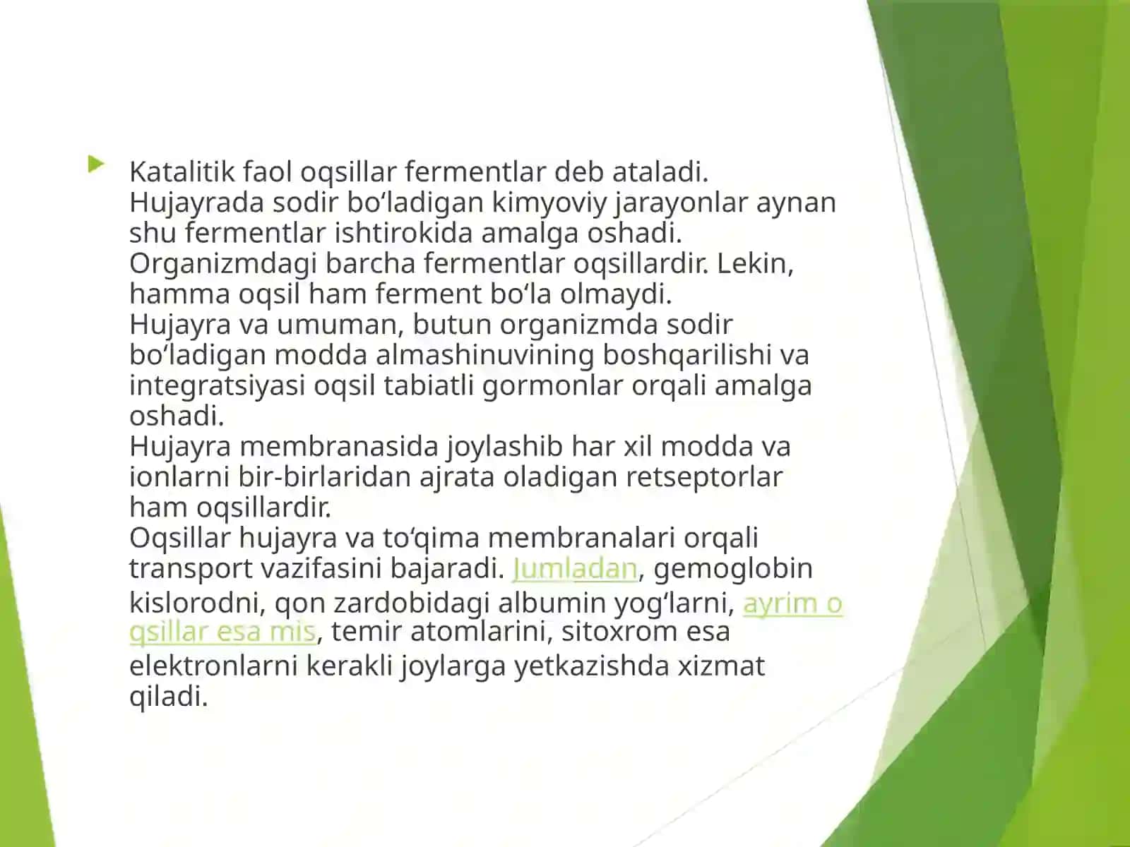 Oqsillar 4