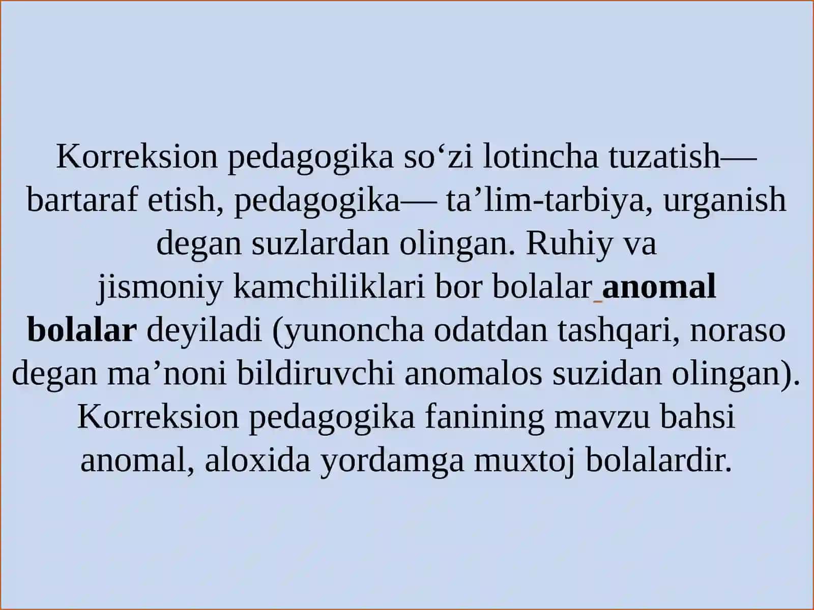 PEDAGOGIKA VA PSIXOLOGIYA FANIDAN SLAYD ISHI 4