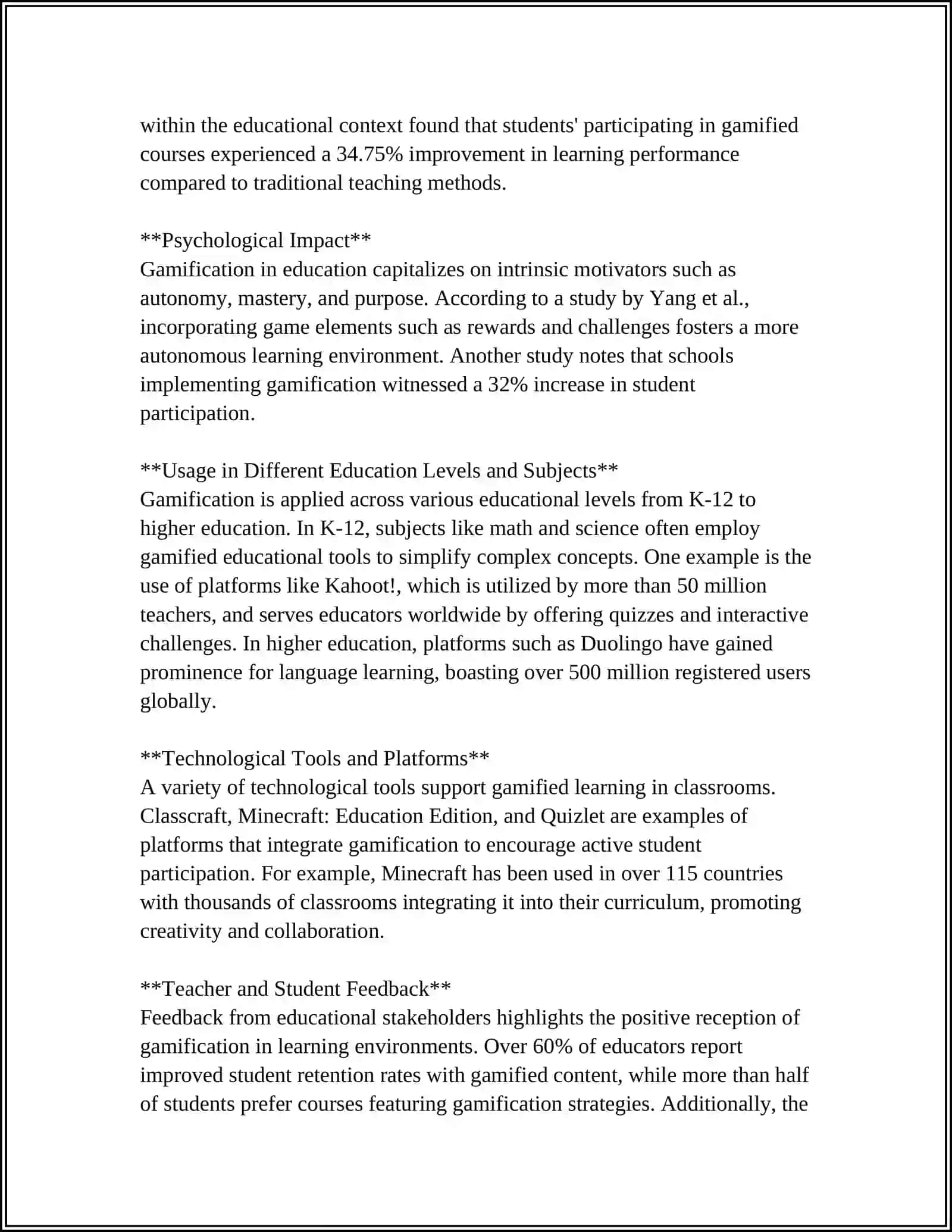 Gamification in Education 4
