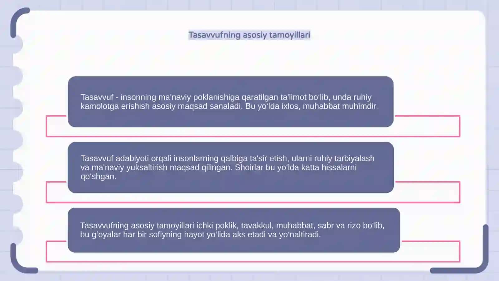 Tasavvuf va tasavvuf adabiyotining ilk namoyondalari 4