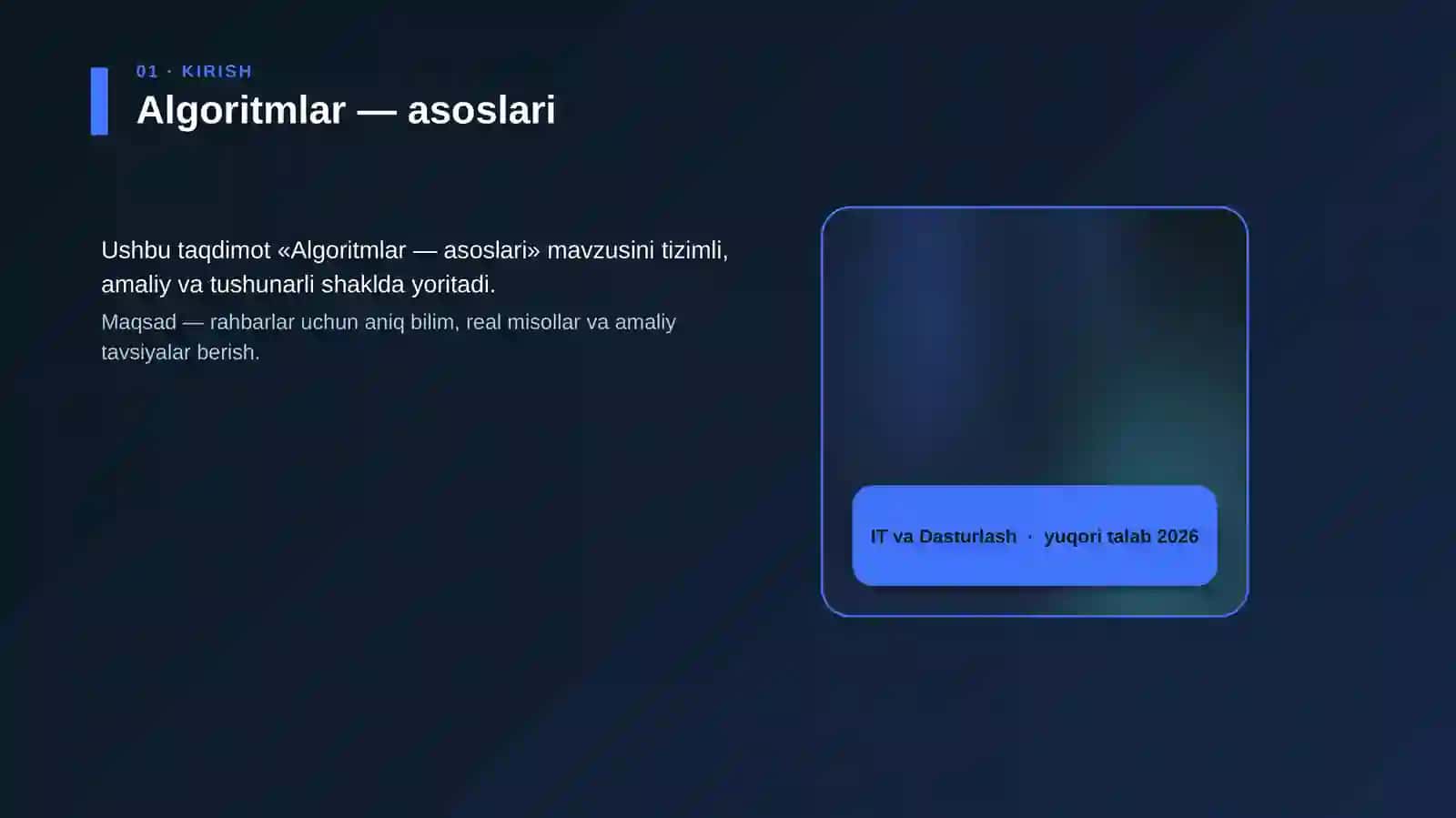 Algoritmlar — asoslari 4