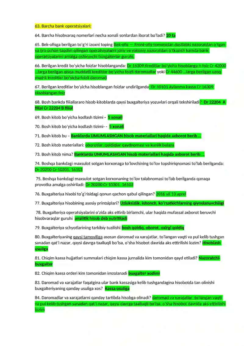 Mijozlarning akkreditivlar bo’yicha depozitlari hisobvarag’i 4
