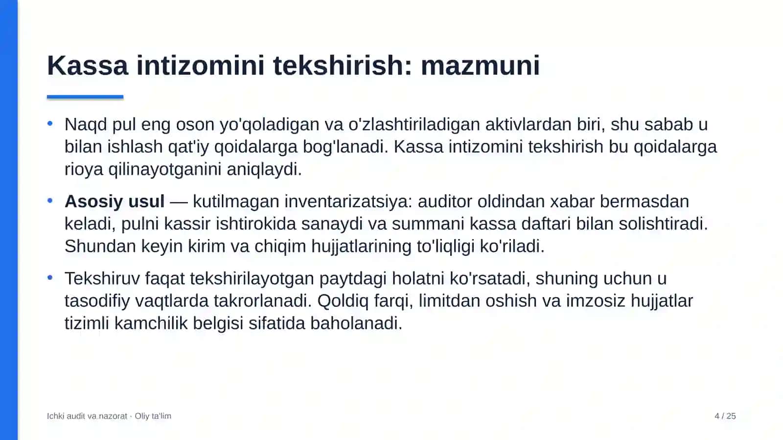 mebel salonlarida kassa intizomini tekshirish 2849 4