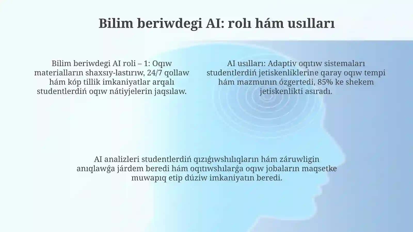 suniy intelektdan maktablarda poydalanish 4