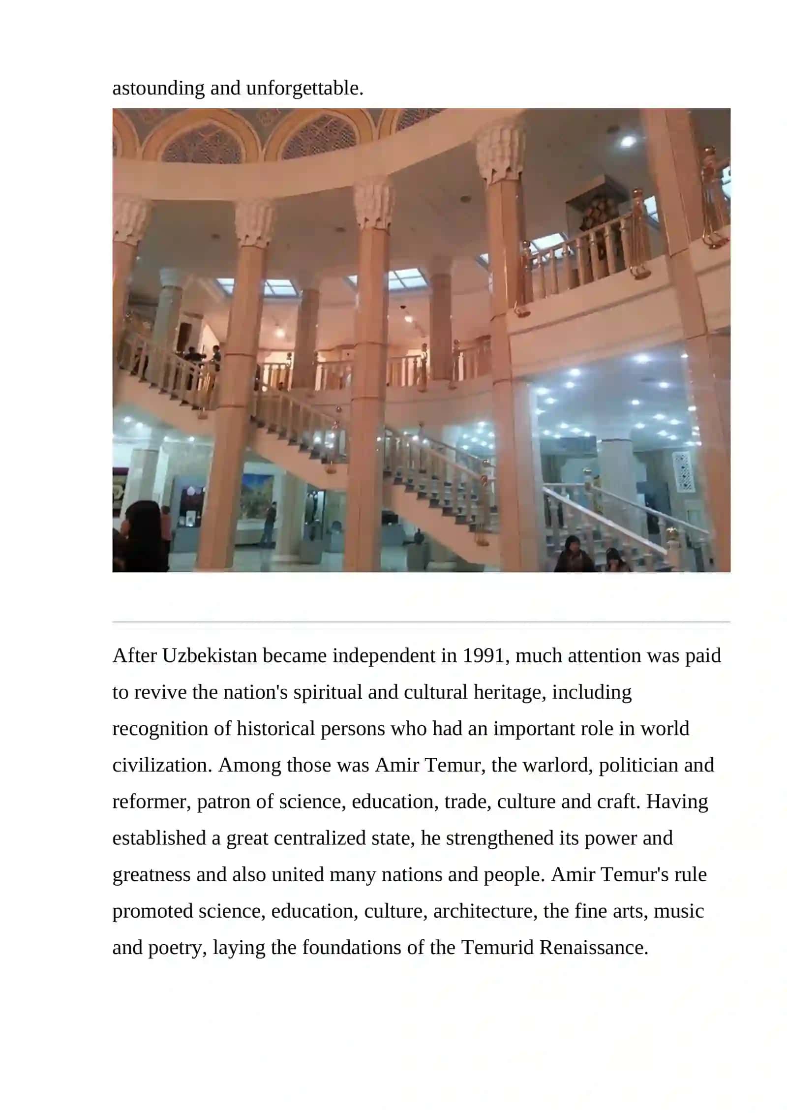 OPEN MUSEUM IN UZBEKISTAN 4