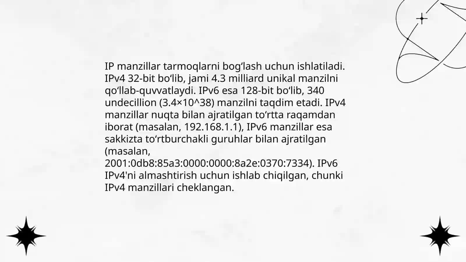 Adreslash va uning turlari 4