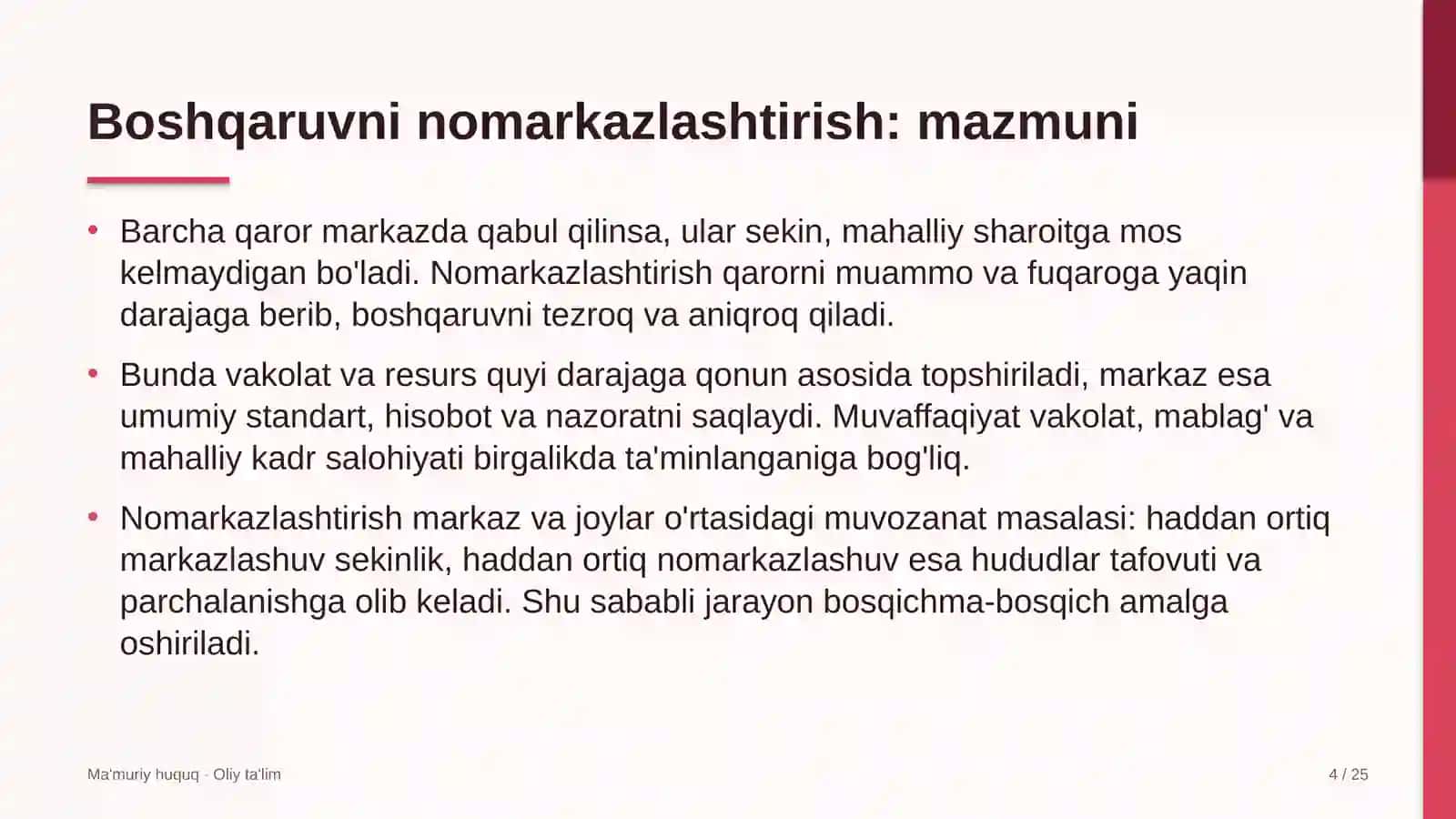 probatsiya xizmatida boshqaruvni nomarkazlashtirish 7667 4