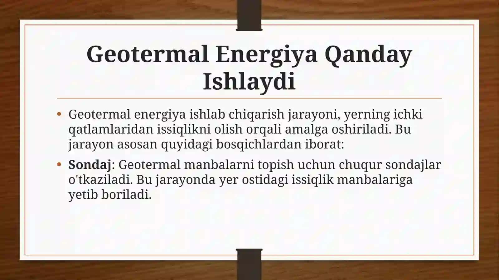 Geotermal energetik qurilmalar 4