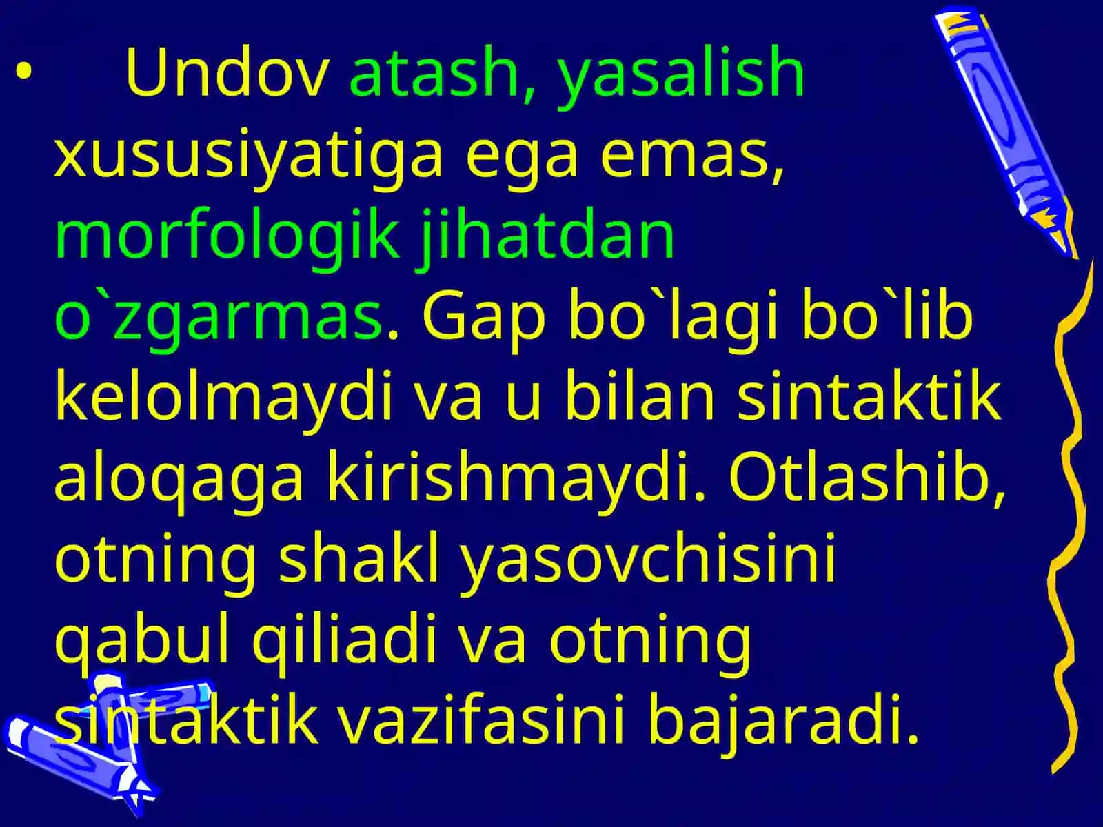 Undov so’zlar 4