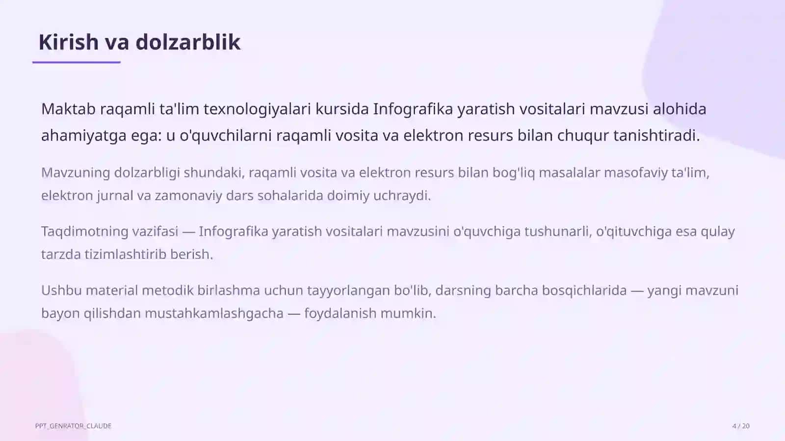 Infografika yaratish vositalari 4
