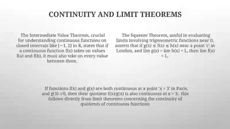 Limits of Function and Sequences Continuity 4