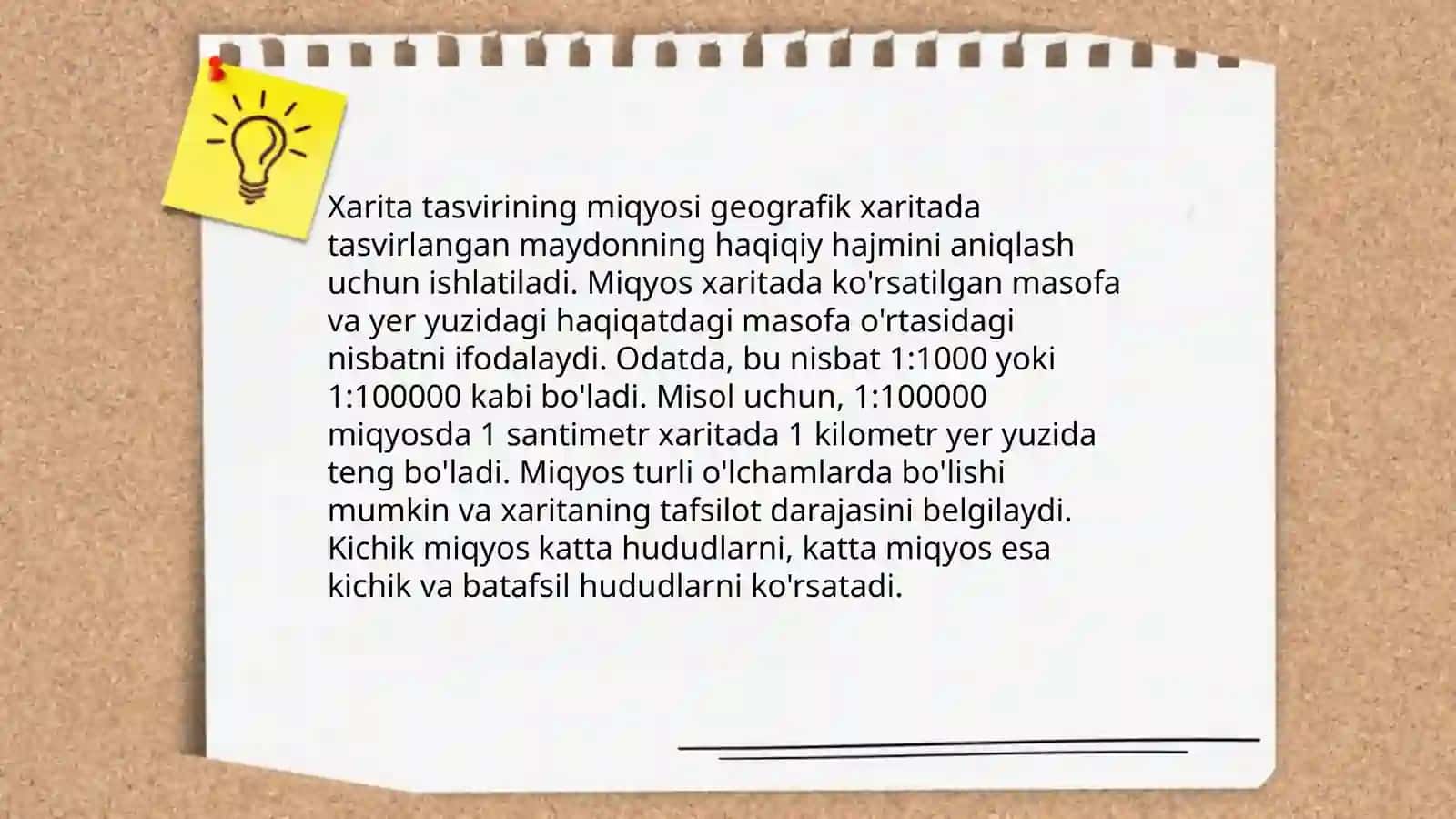 Plan va xarita bilan ishlash 4