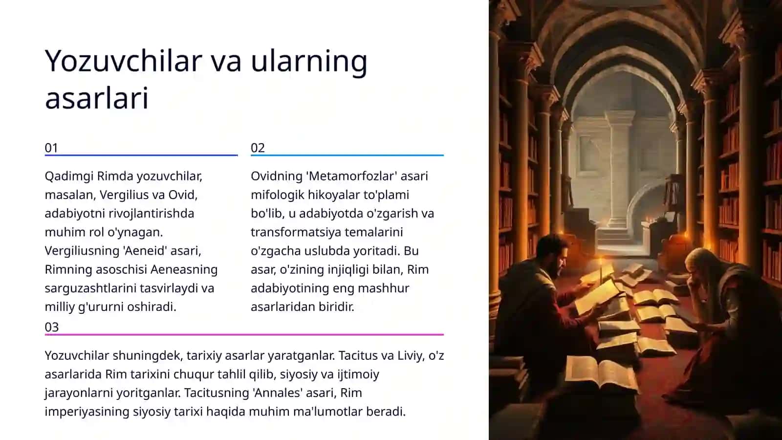 Qadimgi Rim faylasuflari yozuvchilari va shifokorlari 4