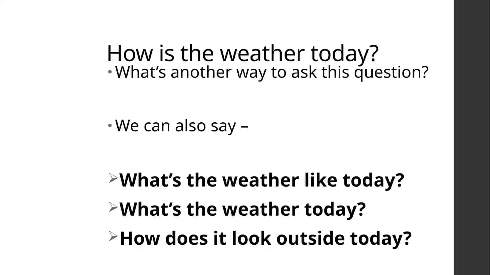 Weather and Clothes 4